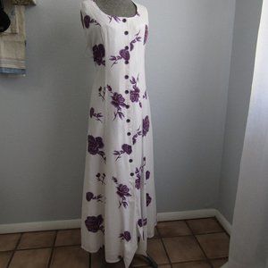 Venus Sun Dress Open Lattice Back Size Medium
